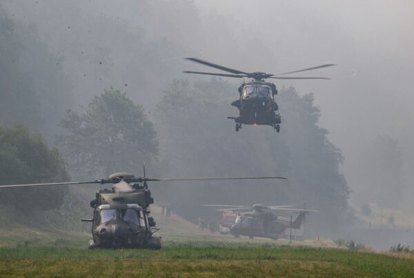 Bundeswehr helicopters