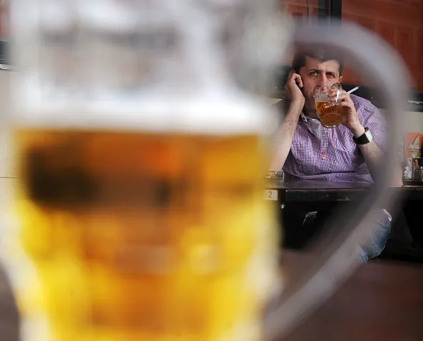If you use the same special glass every time you have a drink or sit in the same chair every time you smoke a joint, the brain notices that connection. This is called Pavlovian conditioning. (DMITRY KOSTYUKOV/AFP via Getty Images)