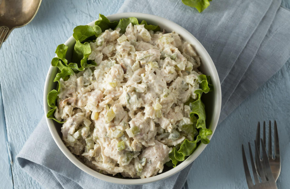 When the weather is hot, chicken salad sandwiches are a perfectly cool meal. (ER Brent Hofacker/Shutterstock)