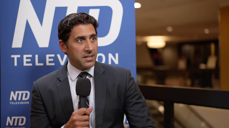 Joel Griffith, research fellow in the Thomas A. Roe Institute for economic policy studies at The Heritage Foundation, in an interview with NTD TV on July 28, 2022.