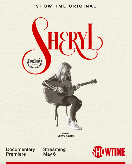 promotional poster of "Sheryl." (Show time)