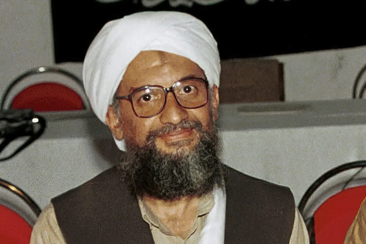 Ayman al-Zawahri poses for a photograph in Khost, Afghanistan, in this 1998 file photo made available on March 19, 2004. (Mazhar Ali Khan/AP Photo)