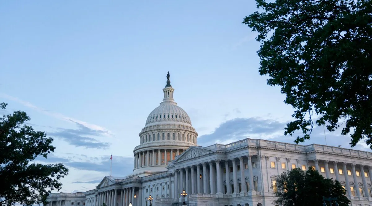 View of the U.S. Capitol in Washington on Aug. 1, 2022. (Stefani Reynolds/AFP via Getty Images)