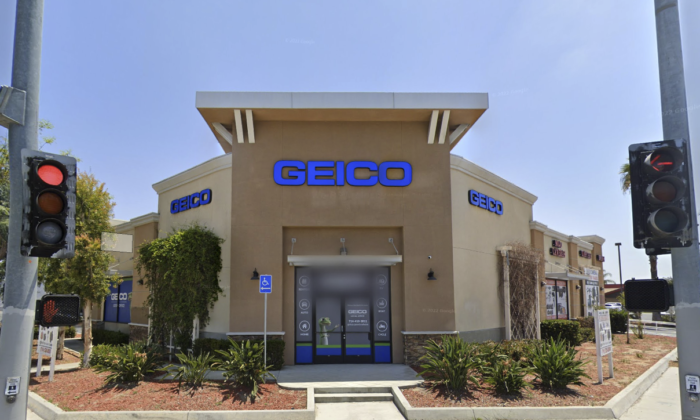 Exterior of the Geico insurance office in Anahiem, Calif. (Google street view)