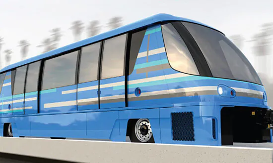 LAX Introduces First Automated People Mover Train Car