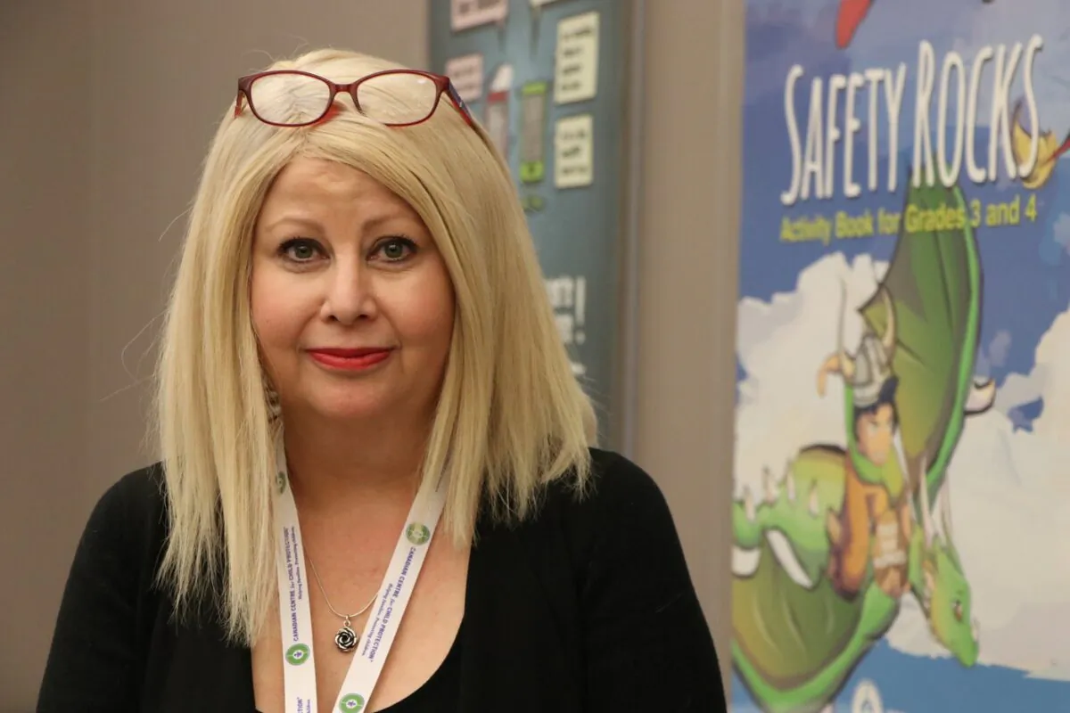 Lianna McDonald, the executive director of the Canadian Centre for Child Protection based out of Winnipeg, poses in Winnipeg on May 17, 2022. (The Canadian Press/Kelly Geraldine Malone)