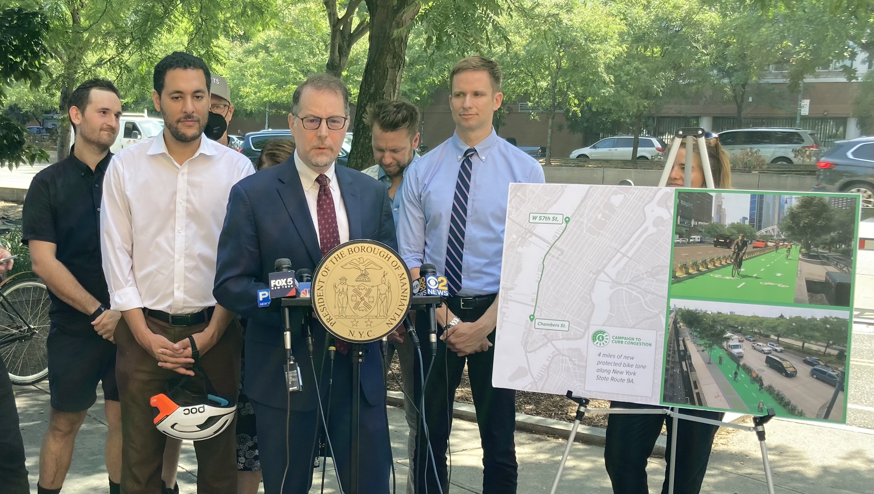 West Side Bike Path Would Get New Bike Lane Under Proposal - Vimarsana News