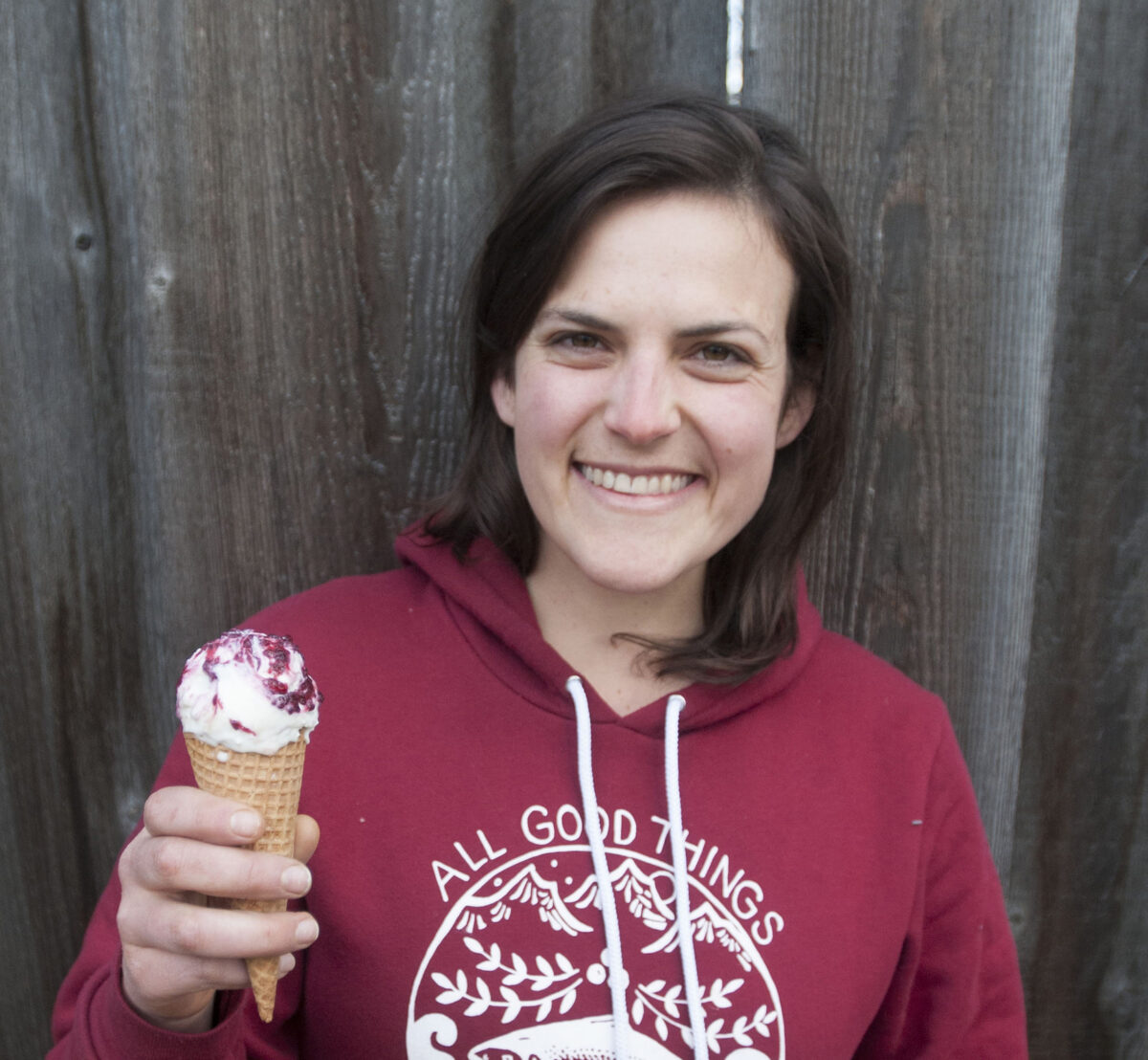 Elissa Brown owner wild scoops ice cream