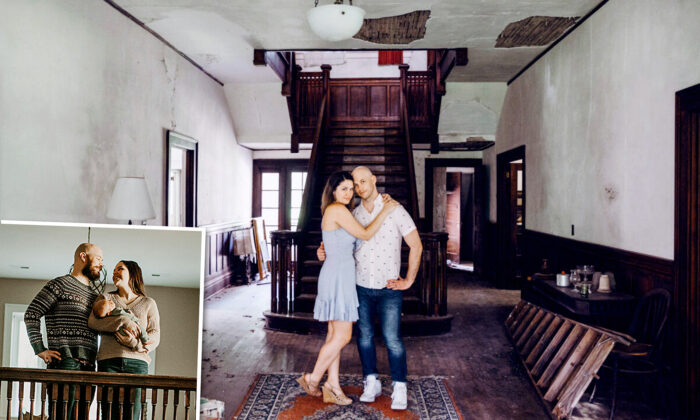 Couple Buy 109-Year-Old Mansion, Transform It Into $900,000 Home for Their Son