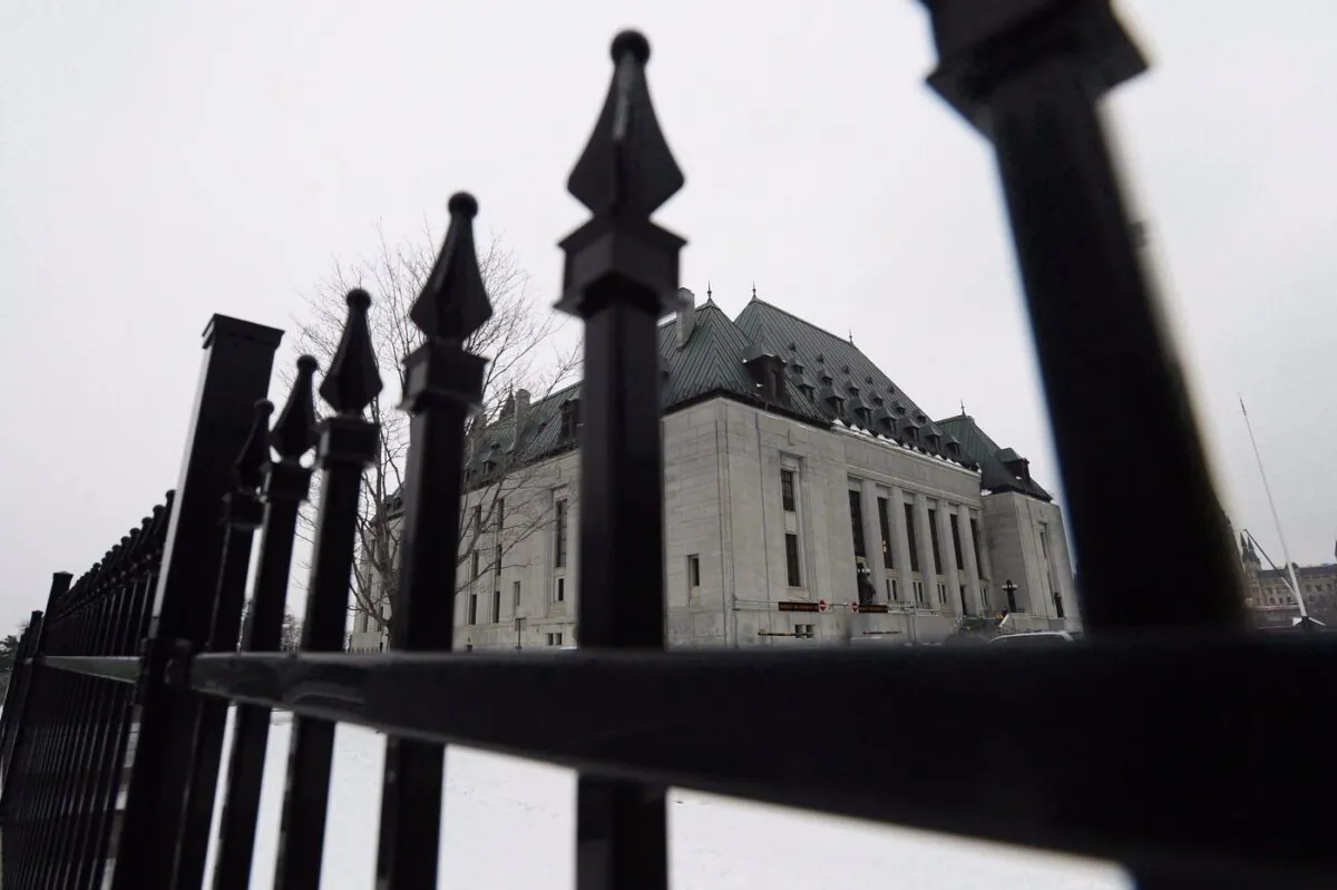 The Supreme Court of Canada in a file photo. (The Canadian Press/Sean Kilpatrick)