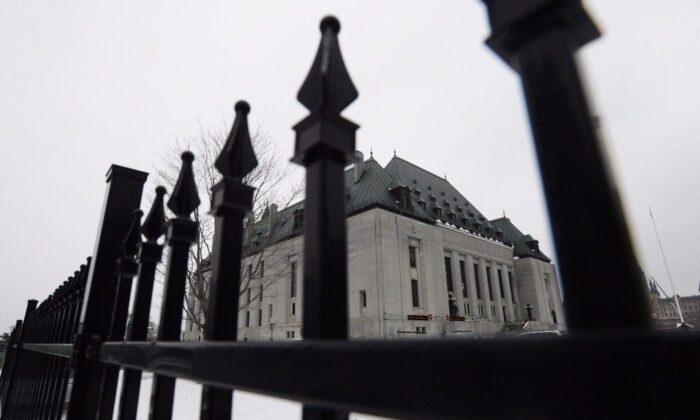 The Supreme Court of Canada is shown in Ottawa on Jan.19, 2018. (The Canadian Press/Sean Kilpatrick)