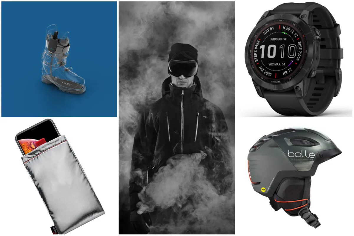 (Courtesy of Bollé, Garmin, KJUS, Phoozy, Carv)
