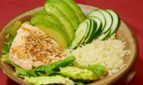 Salmon Bowl a Perfect Light Summer Dinner