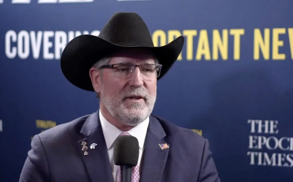 Jeff Zink, a Republican candidate is running for election to the U.S. House to represent Arizona's 3rd Congressional District. (EpochTV)