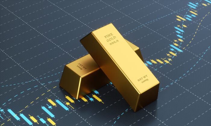 Gold bars. (hallojulie/Shutterstock)