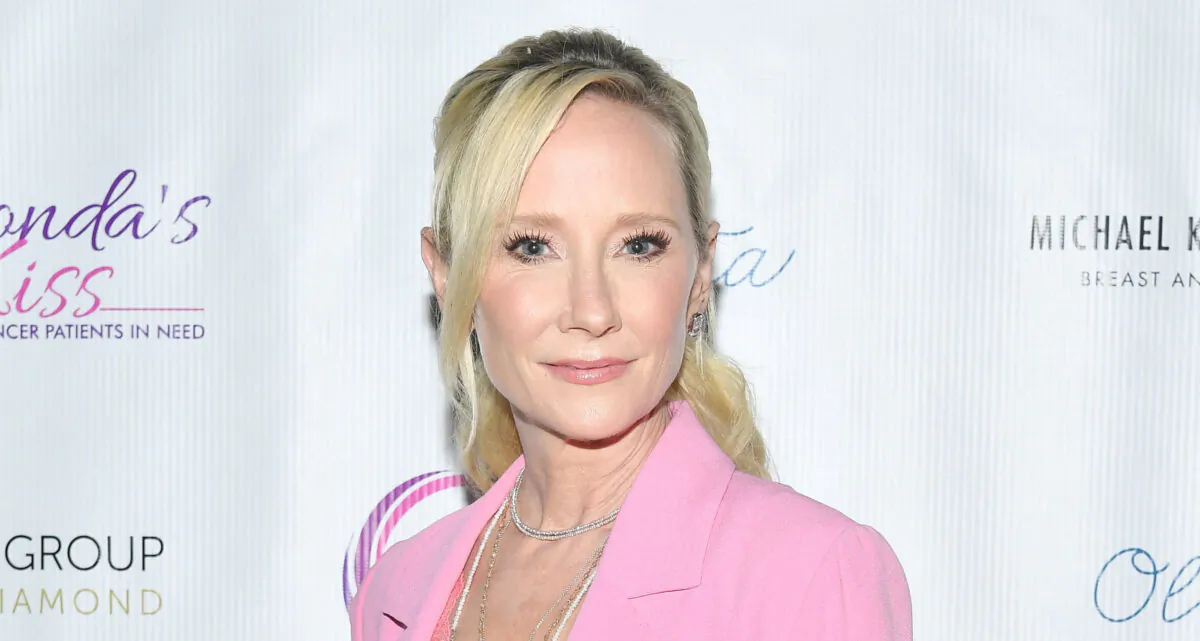Anne Heche attends Kiss The Stars Breast Cancer Awareness Cocktail Hour hosted by Anne Heche and presented by Mr. Warburton at Olivetta in West Hollywood, Calif., on Nov. 18, 2020. (Amy Sussman/Getty Images)