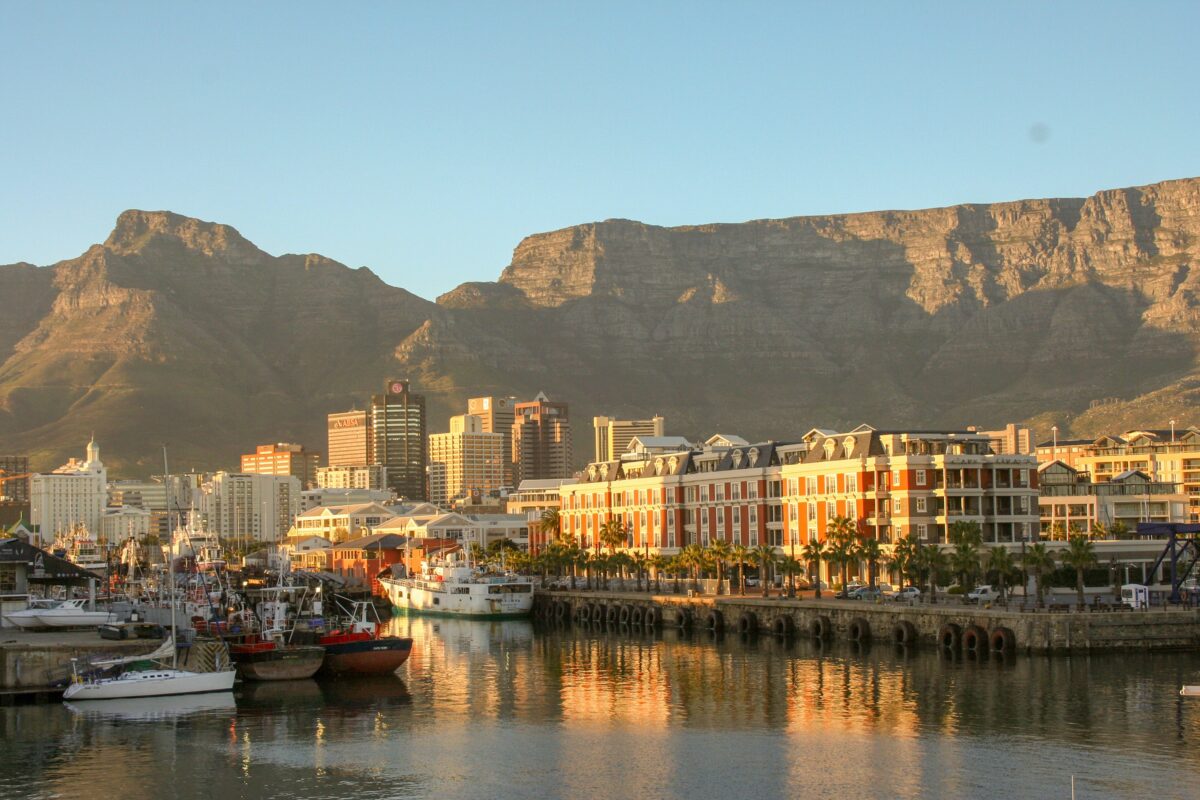 Scenic Cape Town is framed by flat-topped Table Mountain and Lion’s Head Mountain. Along the Victoria and Alfred Waterfront is a mix of hotels, including the historic Cape Grace as seen here, upscale restaurants and trendy restaurants. (Mary Ann Anderson/TNS)