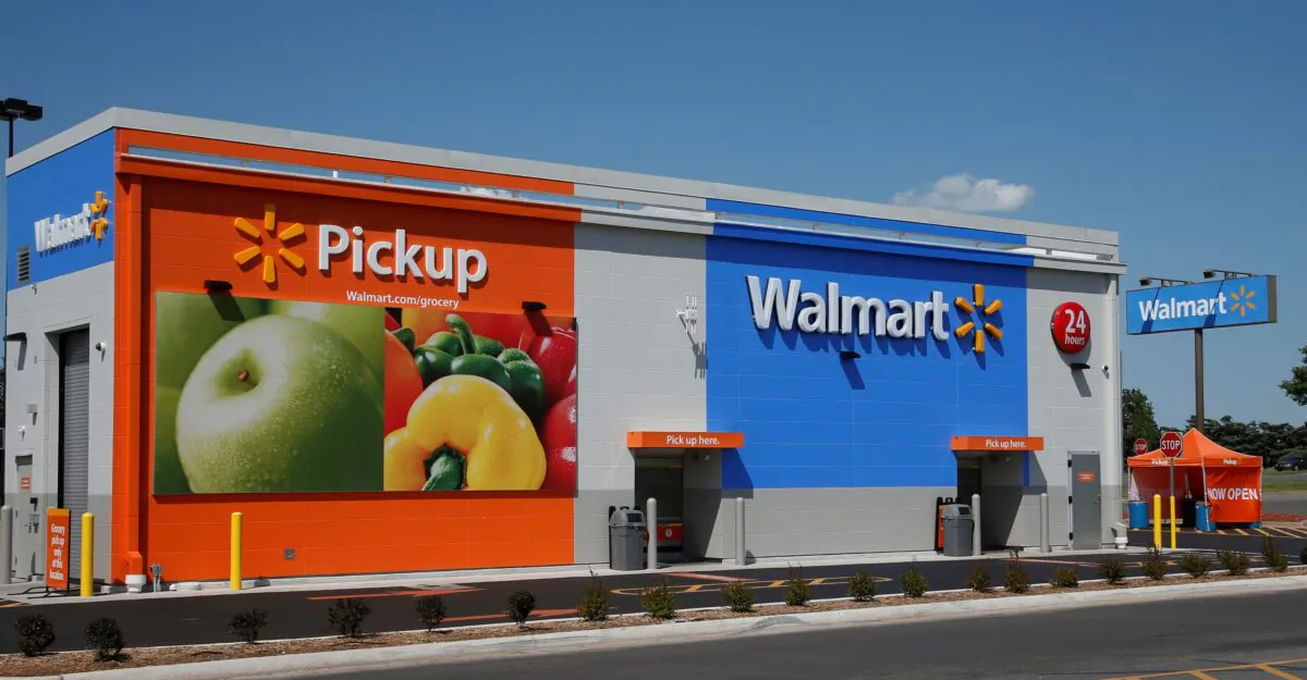 A 24-hour grocery pickup location at a Walmart in Oklahoma City, Okla., on May 30, 2017. (Sue Ogrocki/AP Photo)
