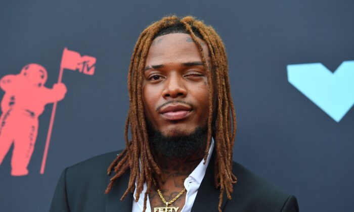 US rapper Fetty Wap arrives for the 2019 MTV Video Music Awards at the Prudential Center in Newark, New Jersey on Aug. 26, 2019. (Johannes Eisele/AFP via Getty Images)