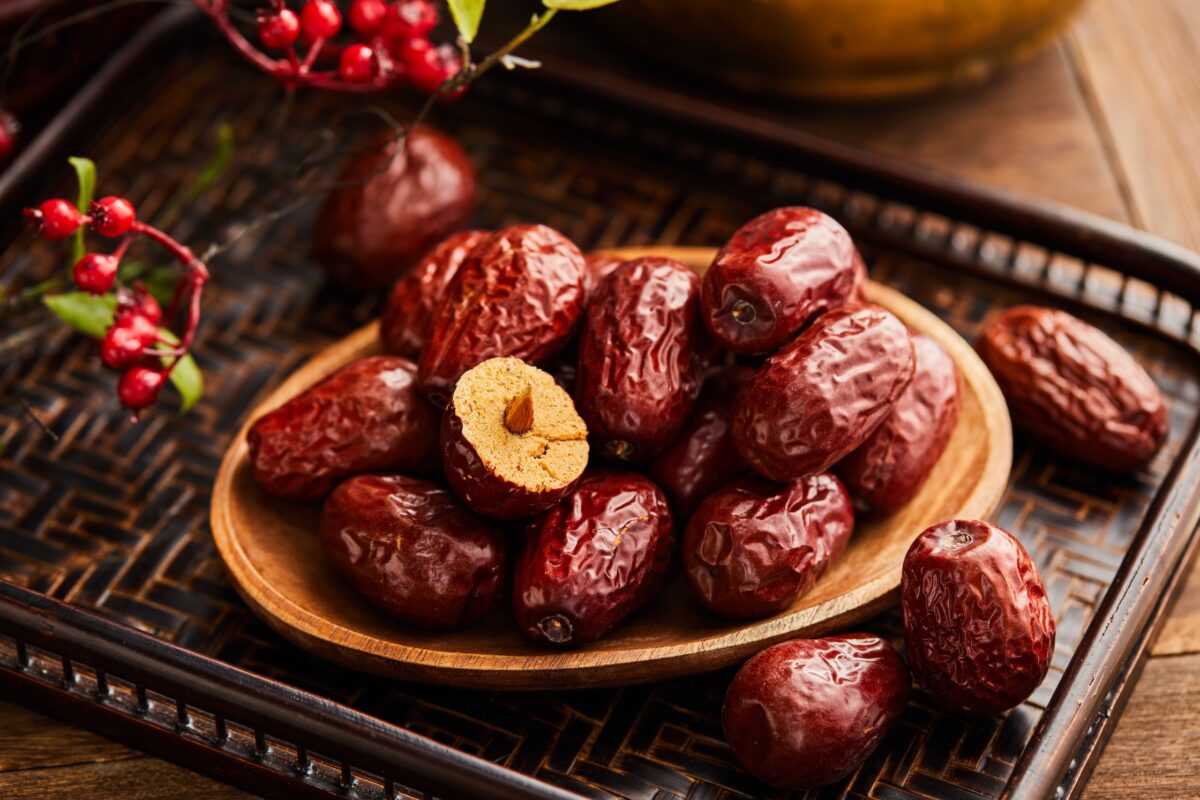 Chinese red dates have been cultivated for millennia and long treasured for their protective effects on the brain.(JeremyRen/Shutterstock)