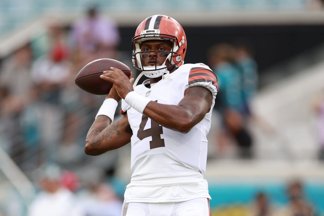 Watson debuts for Browns; Jets' Wilson injures right knee