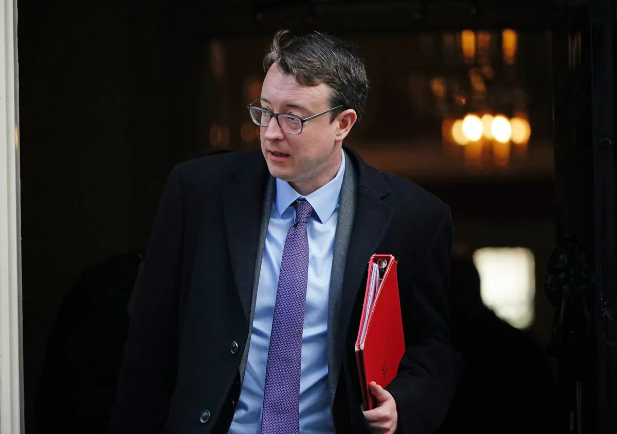 Undated image of Former Chief Secretary to the Treasury Sir Simon Clarke. (Aaron Chown/PA)