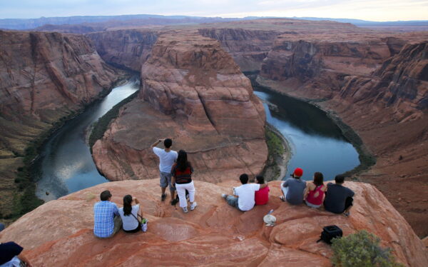 Colorado River visitors