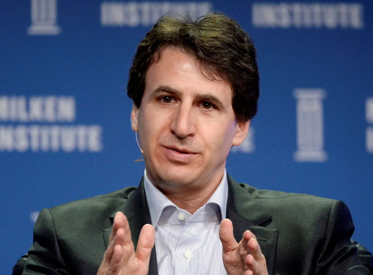 Marc Rowan, co-founder and then-senior managing director of Apollo Global Management, takes part in a panel discussion in Beverly Hills, Calif., on April 29, 2014. (/Kevork Djansezian/Reuters)