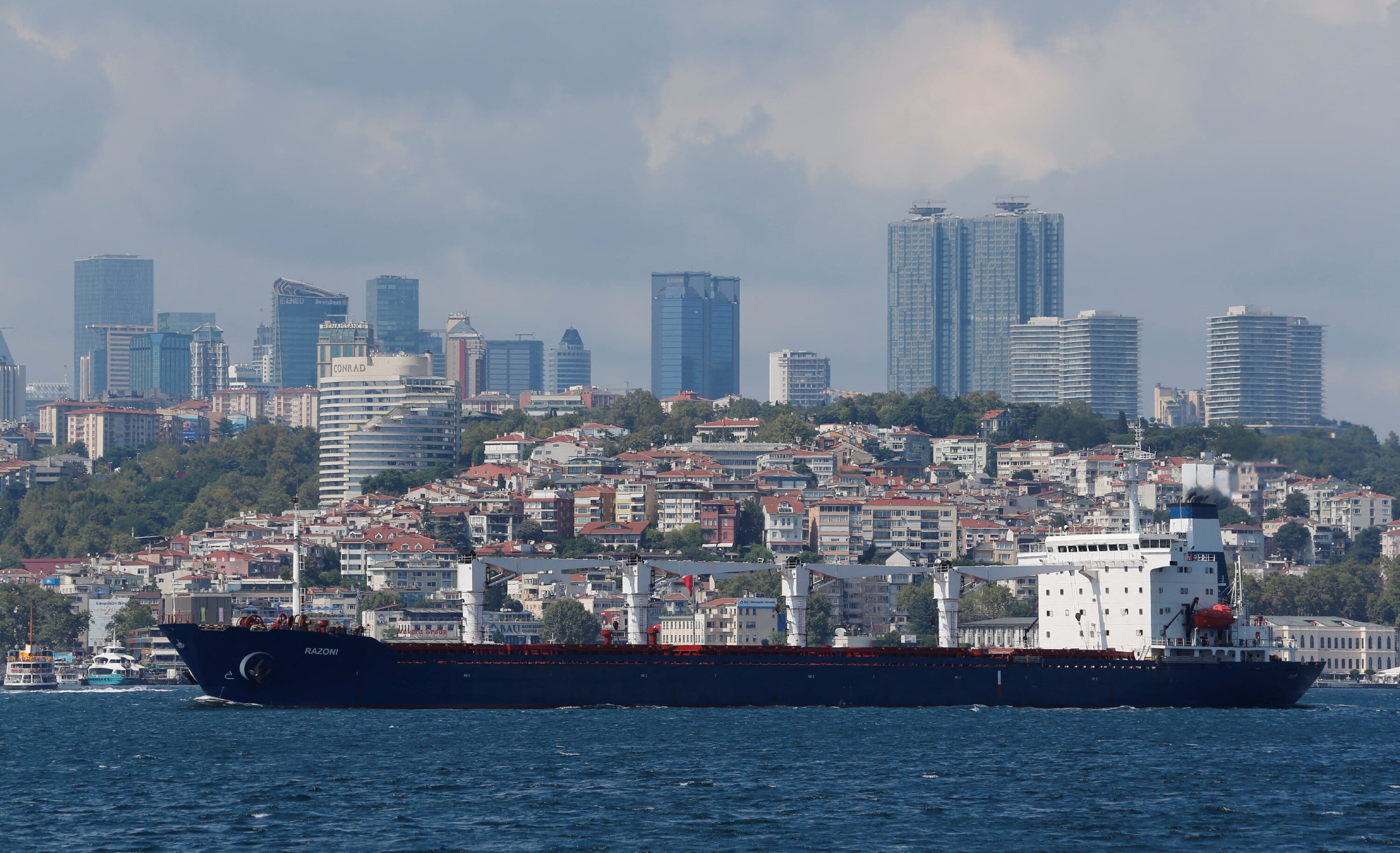 First Ukraine Ship Under Grain Deal Will Not Dock in Lebanon on Time: Embassy - Vimarsana News