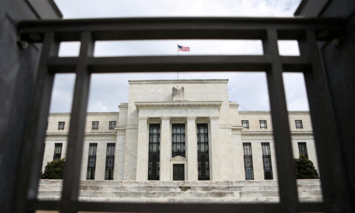 The Federal Reserve building is pictured in Washington on Aug. 22, 2018. (Chris Wattie/Reuters)