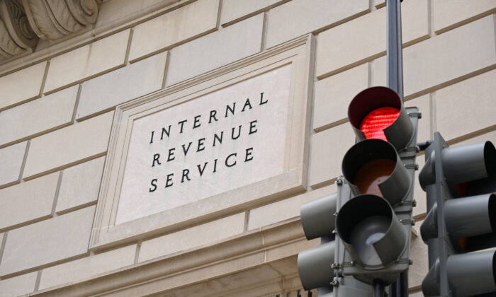 The Internal Revenue Service building is seen in Washington, on Sept. 28, 2020. (Erin Scott/Reuters)