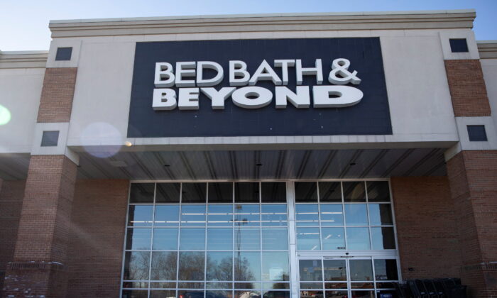 A Bed Bath & Beyond store in Novi, Mich., on Jan. 29, 2021. (Emily Elconin/Reuters)