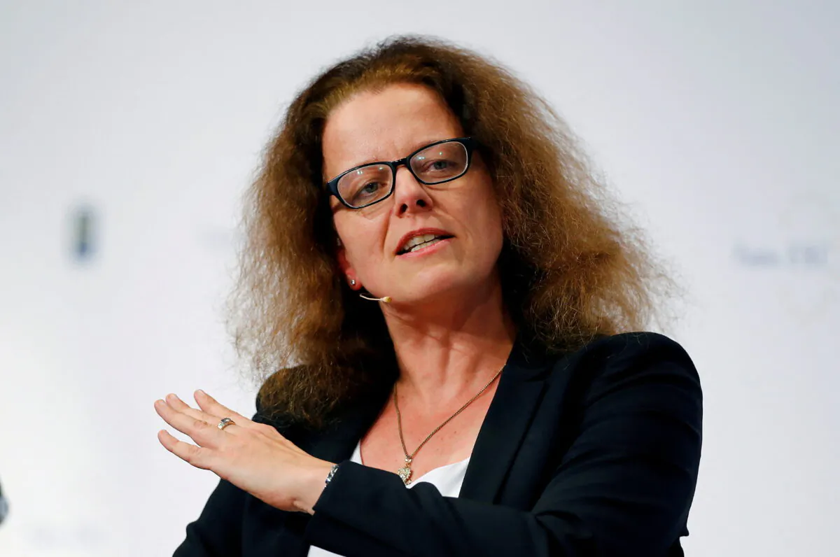 Isabel Schnabel in Frankfurt, Germany, on Nov. 22, 2019. (Ralph Orlowski/Reuters)
