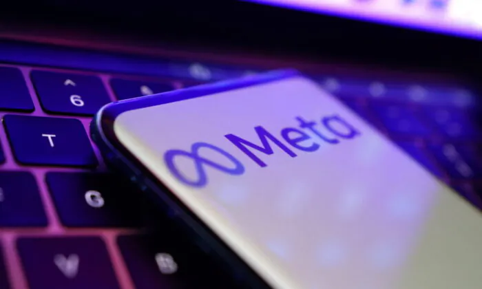 The Meta logo in a photo illustration taken on Aug. 22, 2022. (Dado Ruvic/Illustration/Reuters)