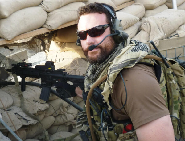 Adam Hardage, military and Special Operations veteran, pictured here in Kandahar, Afghanistan.