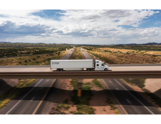 TuSimple autonomous long-haul Truck. (Press Kit/TuSimple)