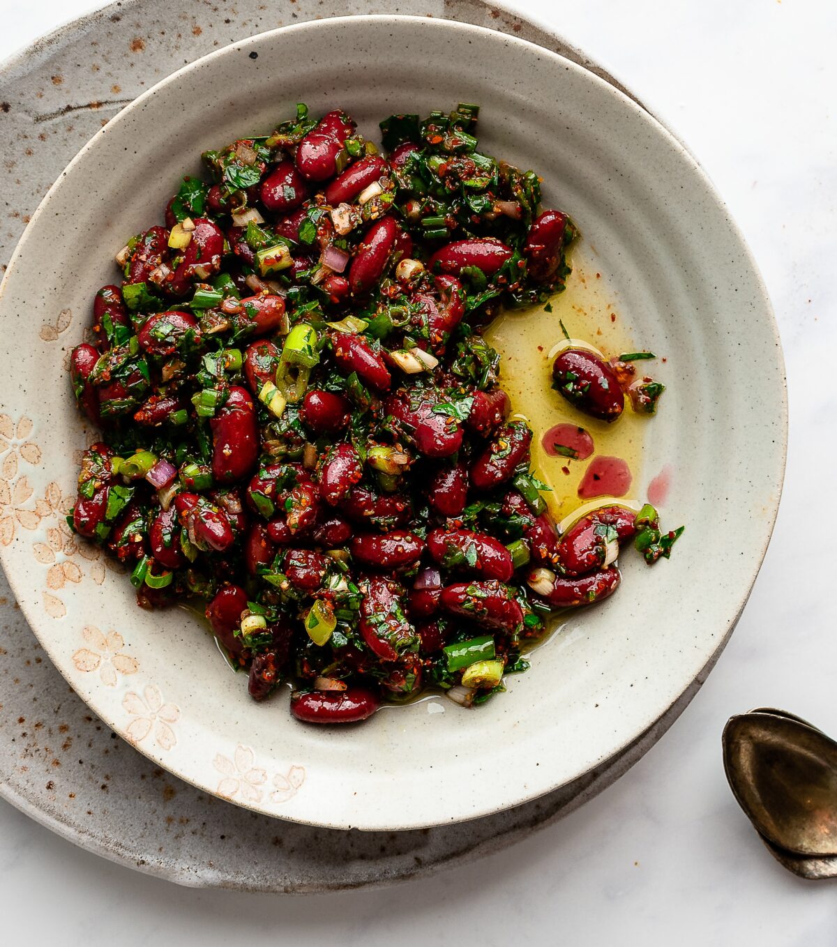 Balance the earthy flavor of kidney beans with the sharpness of red wine vinegar and the lift of fresh herbs. (Jennifer McGruther)
