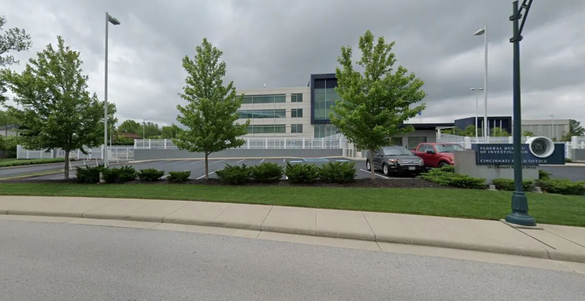 A file photo shows the FBI office in Cincinnati, Ohio. (Google Street View)
