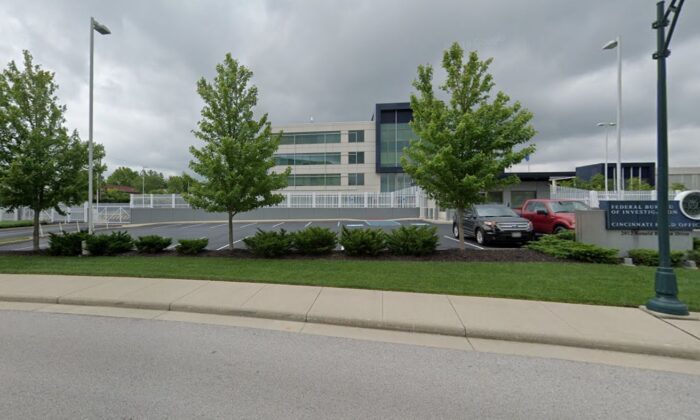 A file photo shows the FBI office in Cincinnati, Ohio. (Google Street View)