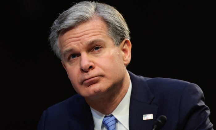 Statist Filth: FBI Asks Court for 66 Years to Release Information From Seth Rich's Computer Christopher-Wray-700x420