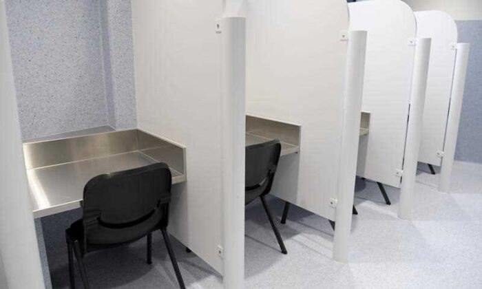 The facilities at the Medically Supervised Injecting Room in North Richmond, Melbourne, Australia on June 29, 2018. (AAP Image/Tracey Nearmy)