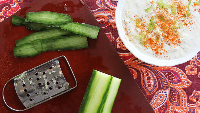 Savory Yogurt For Dinner? Try Cucumber Raita
