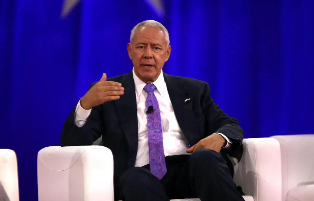 Rep. Ken Buck (R-Colo.) speaks at the Conservative Political Action Conference in Dallas at the Hilton Anatole on Aug. 6, 2022. (Bobby Sanchez/The Epoch Times)