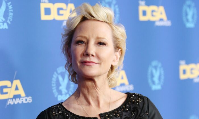 Anne Heche attends the 74th Annual Directors Guild Of America Awards at The Beverly Hilton in Beverly Hills, California, on March 12, 2022. (Jesse Grant/Getty Images)