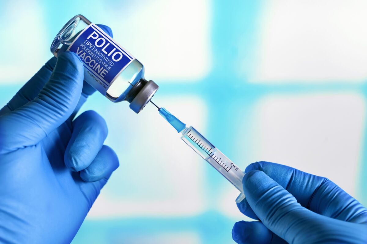 Almost all modern-day polio cases are caused by the vaccine strains.(angellodeco/shutterstock)