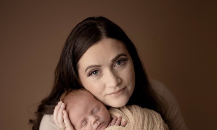 Katie Chubb, executive director of Augusta Birth Center in Georgia in an undated photo with her child, Belamy-John. (Courtesy Katie Chubb)
