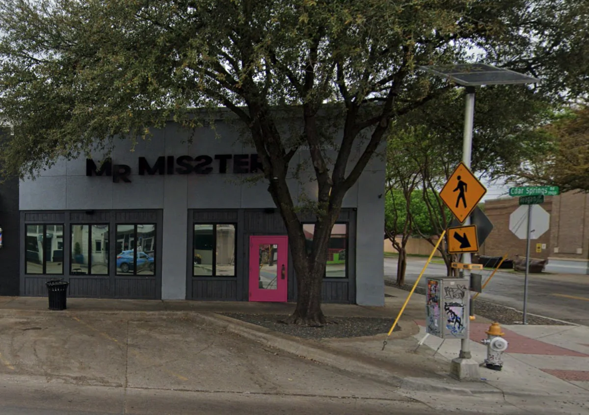 Mr. Misster gay bar in Dallas, Texas. (Google Street View)