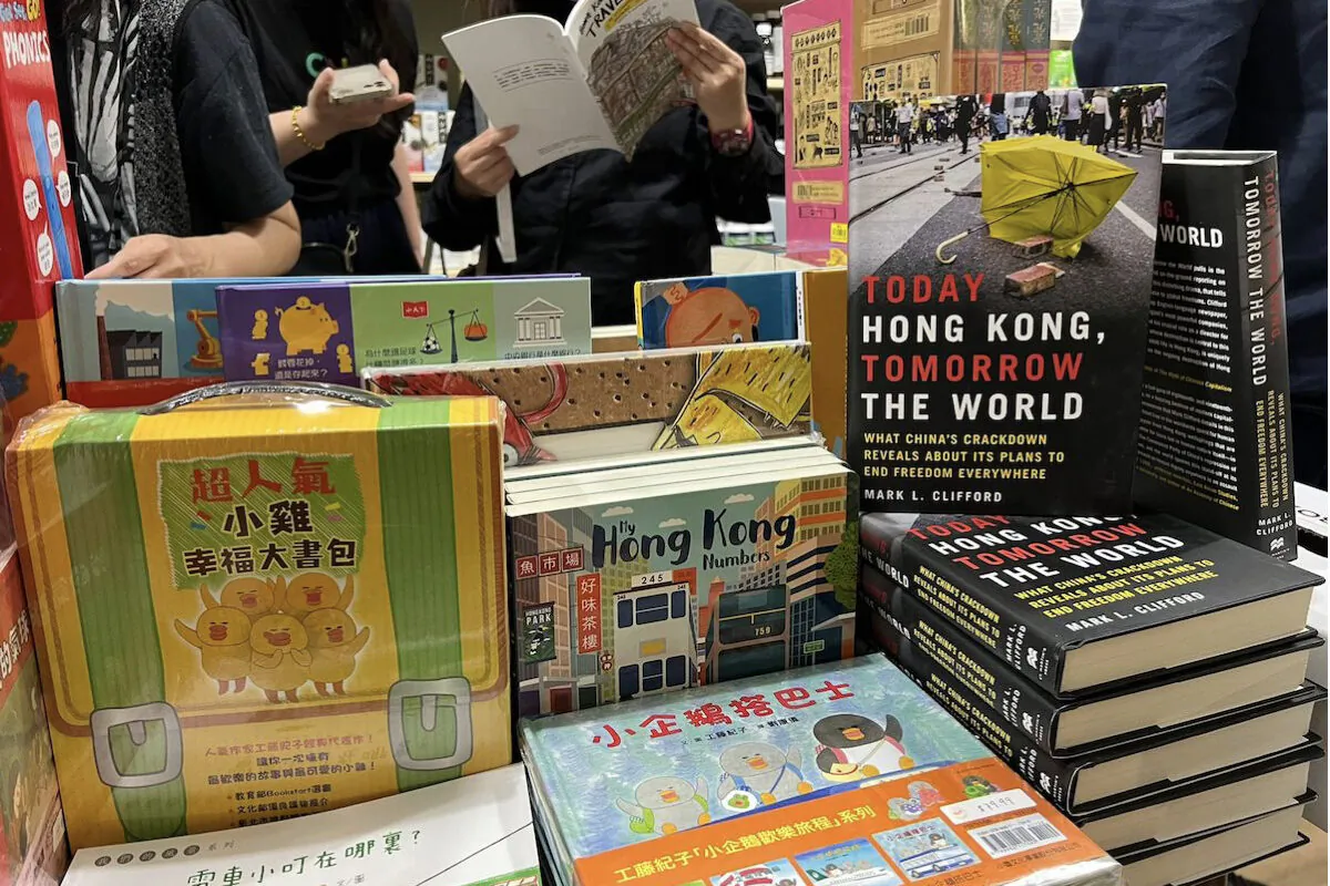 The first Hongkongers Book Fair and Marketplace in Toronto, Canada was held on July 3 and 4, 2022. (Courtesy of Fiona Wong)