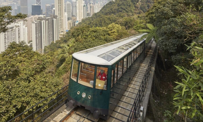 The 6th generation Peak Tram in Hong Kong. (Photo from the Peak Tram FB)