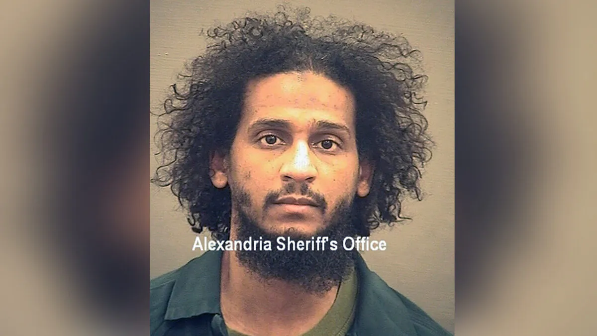 El Shafee Elsheikh  in custody at the Alexandria Adult Detention Center in Alexandria, Va., on Oct. 7, 2020. (Alexandria Sheriff's Office via AP)